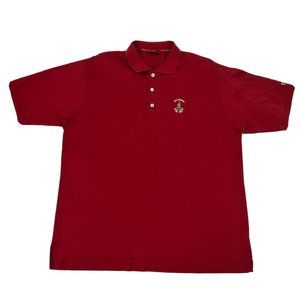 Hugo Boss Shirt Men's XXL Maroon‎ Polo Ballybunion Golf Club Ireland Golf